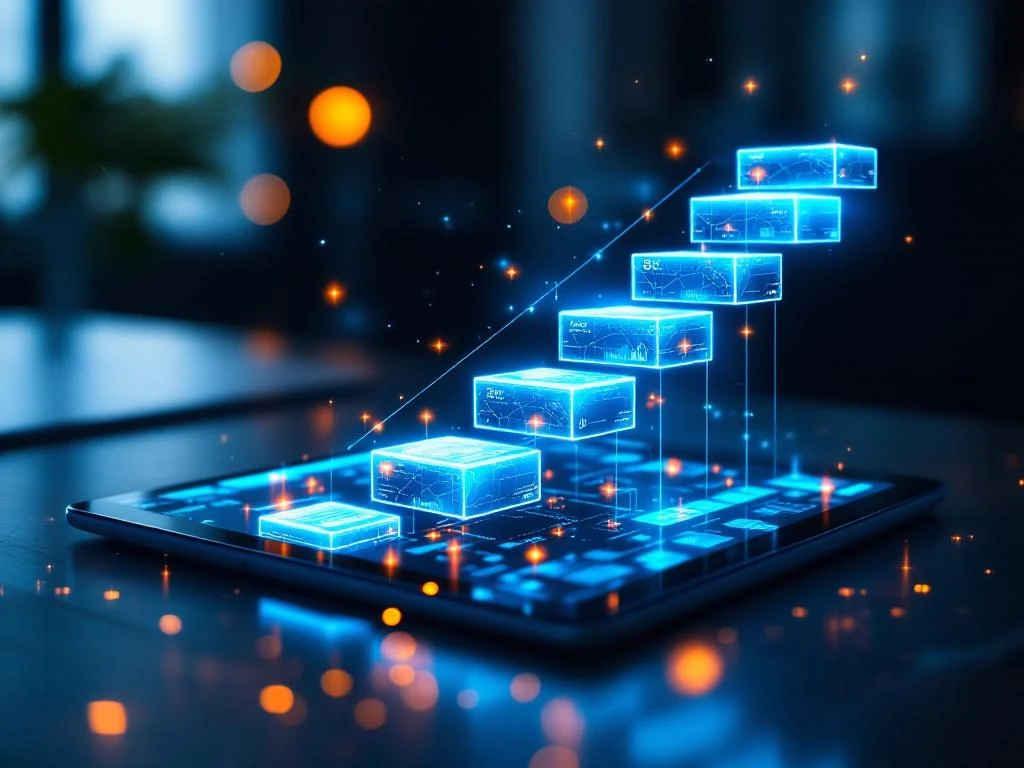 Holografisch dashboard met datavisualisatie en vijf strategische stappen op modern bureau, bovenaanzicht


---

**Metadata Analysis:**
- **Character count:** 111 (within 125 limit)
- **Language:** Dutch ✓
- **Format:** Plain text, no quotes or formatting ✓
- **Structure:** Subject-first (holografisch dashboard) ✓
- **Keywords included:** holografisch, dashboard, datavisualisatie, strategische stappen ✓
- **Context:** Describes key visual elements concisely ✓
- **Accessibility:** Clear, descriptive, valuable for screen readers ✓